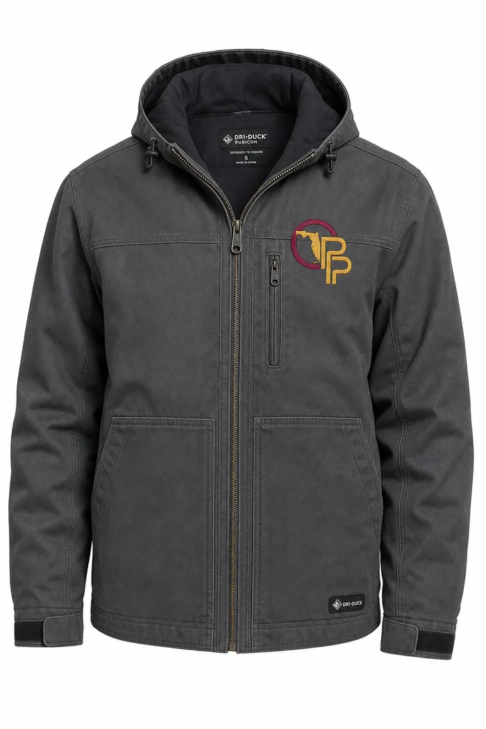 Dri Duck Rubicon Hooded Work Jacket — Contractor Line, Oberlin Promotional Products