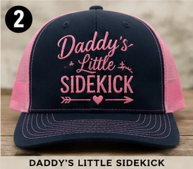 Daddy's Little Sidekick — Kids Hats, Oberlin Promotional Products