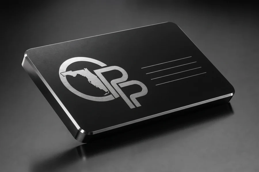 Aluminum .8mm Black — Oberlin Promotional Products